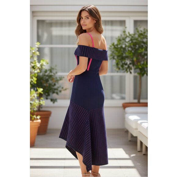 JASON WU COLLECTION RUNWAY MIDI DRESS SIZE XS/S 2 US NEW - Picture 2 of 12